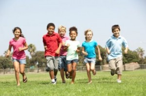 kids running 300x198 13 Prairie Values for Raising Kids